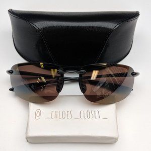 🕶️Maui Jim Ho'okipa MJ407-02 Polarized Sunglasses with Case /EUB260🕶️